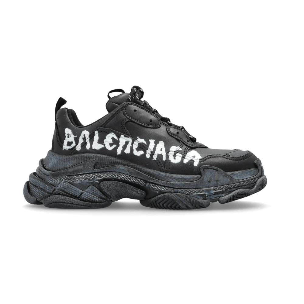 Balenciaga Sportschoenen Triples S Dames Schoenen Zwart
