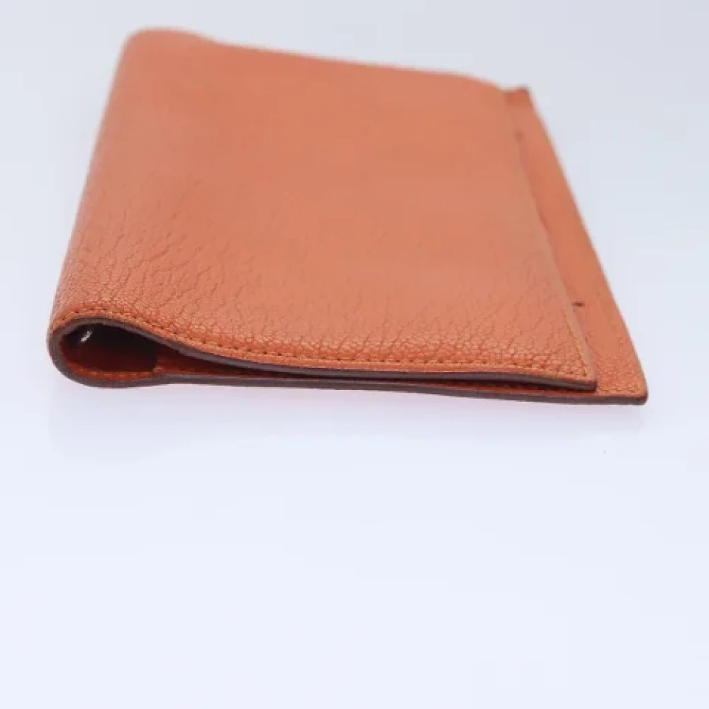 Hermès Vintage Pre-owned Leather home-office Orange Dames