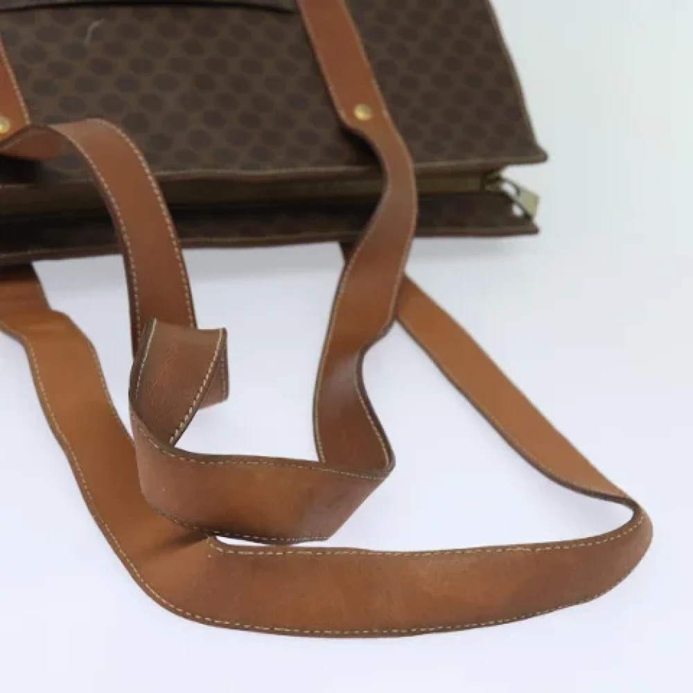 Celine Vintage Pre-owned Leather celine-bags Brown Dames