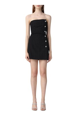 black-pinstripe-button-dress