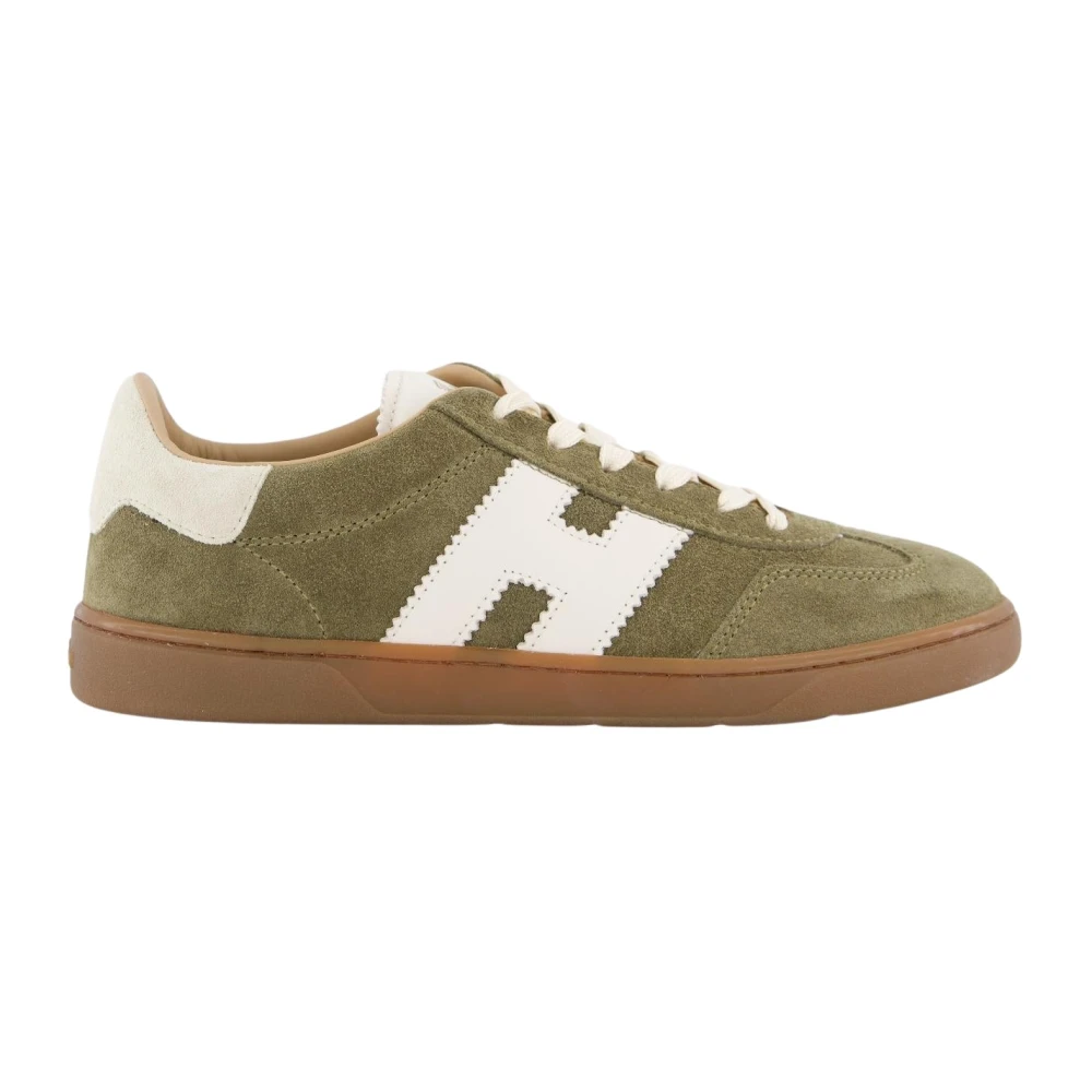 Hogan Women's Green Cool Lace-Up Trainers - Sneakers - 3 Uk - Shoes