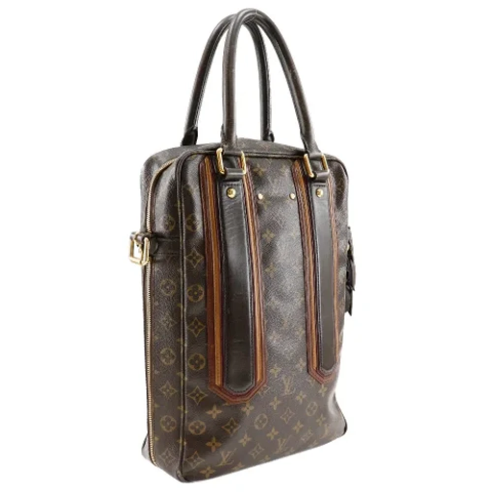 Louis Vuitton Vintage Pre-owned Canvas handbags Brown Dames