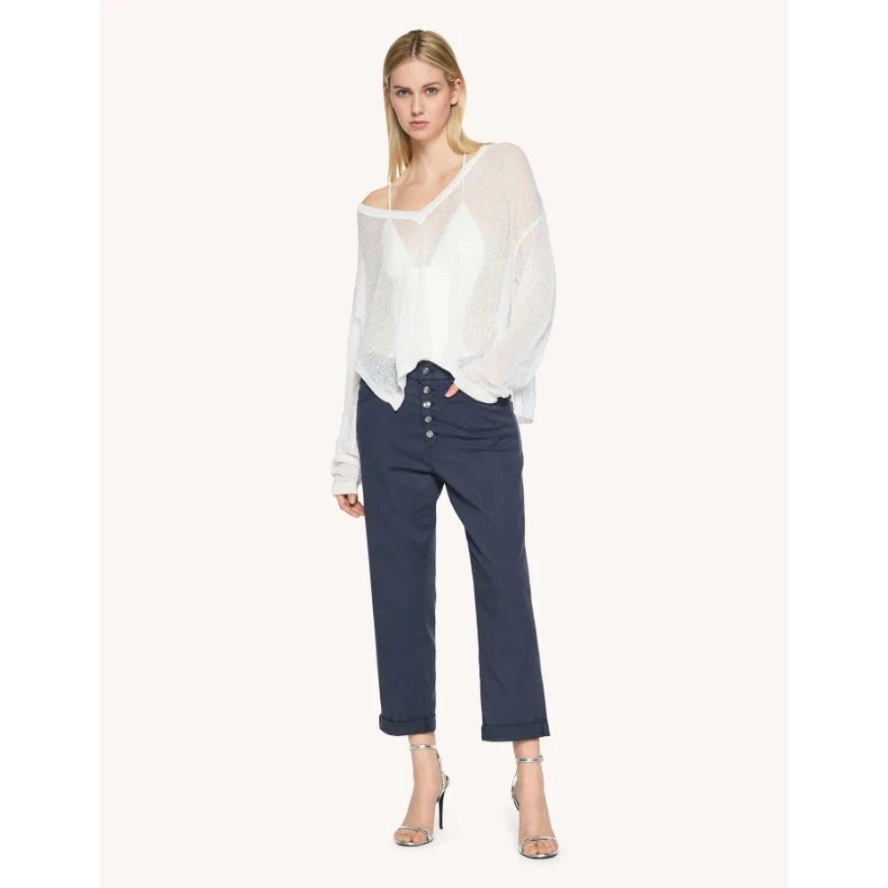 Dondup Loose-fit Jeans Blue Dames