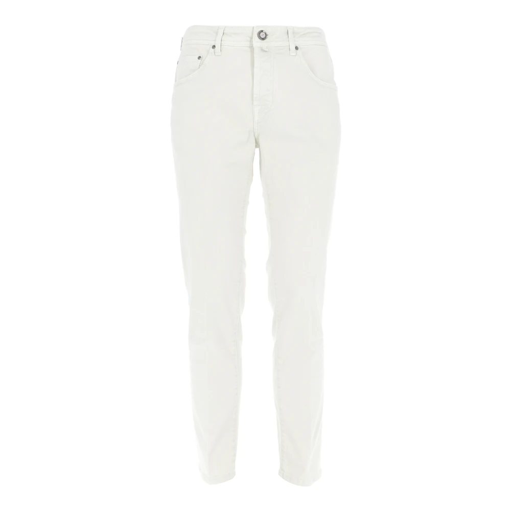 Jacob Cohën Slim Fit Denim Broek White Heren