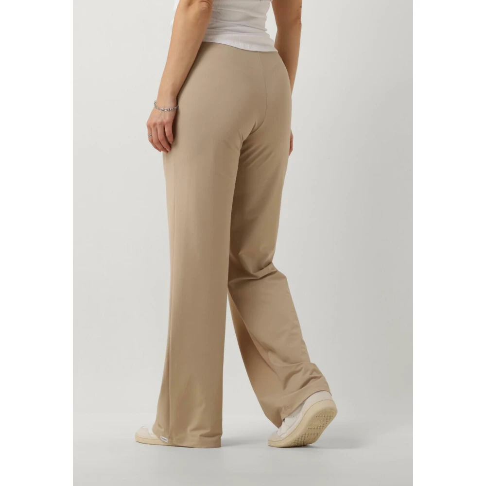 Penn&Ink N.Y Zand Trousers Stijlvol Trendy Look Beige Dames