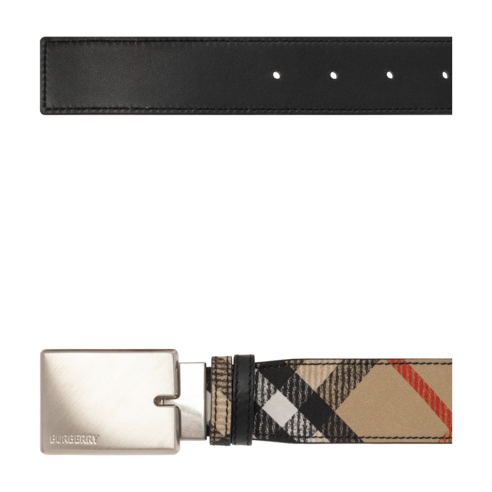 Burberry Omkeerbare riem Beige Heren