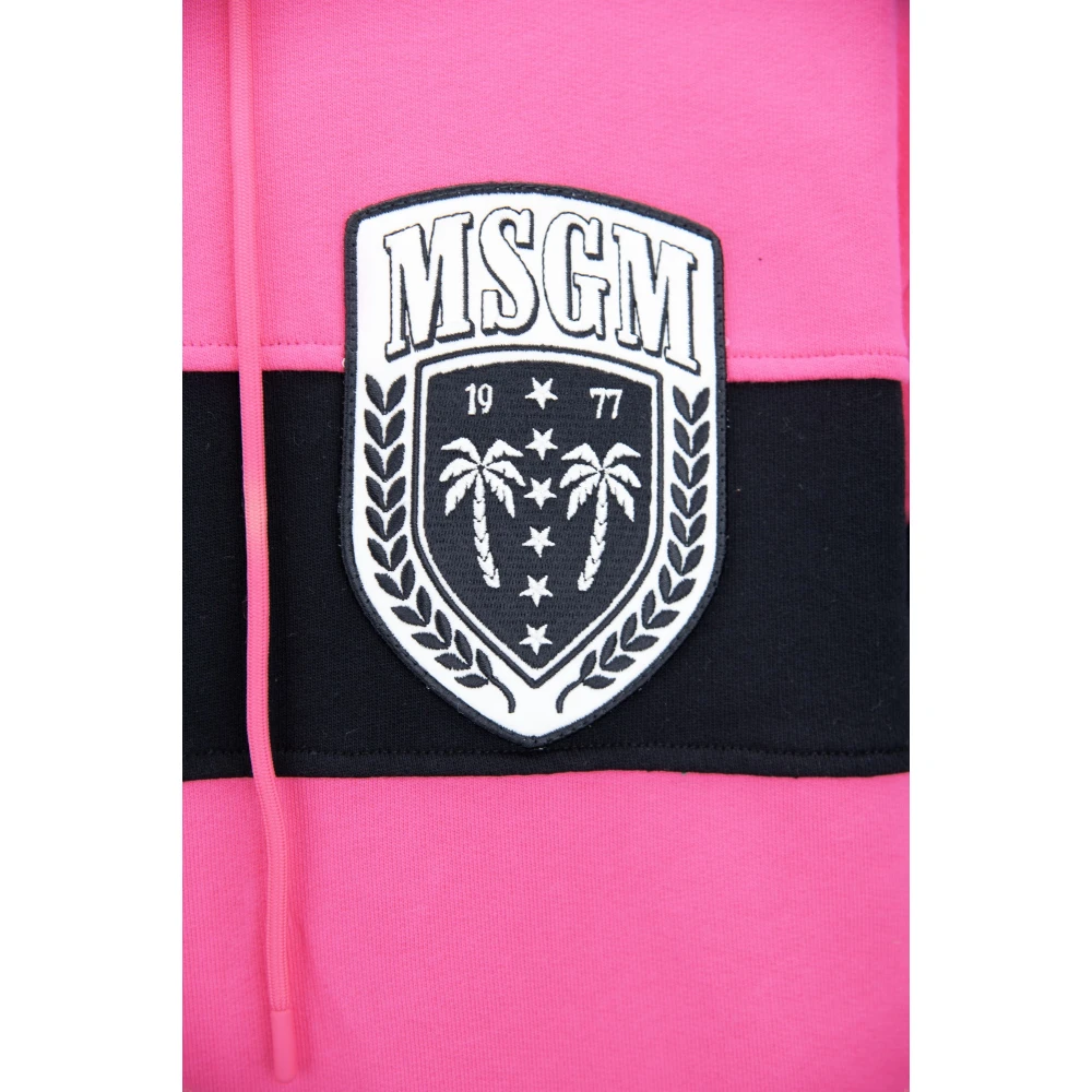 Msgm Heren hoodie met knopen Multicolor Heren