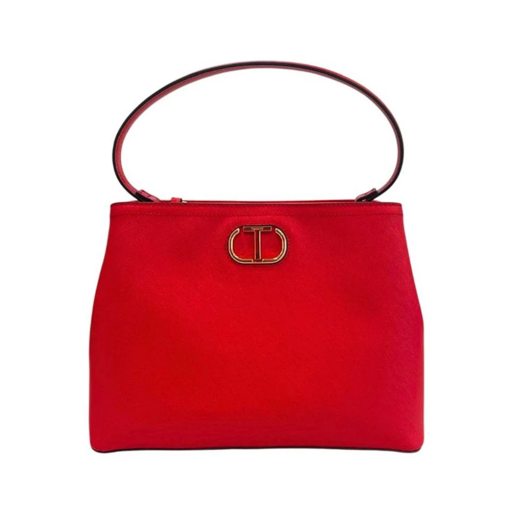 Twinset Women's Red Polyethylene Shoulder Bag