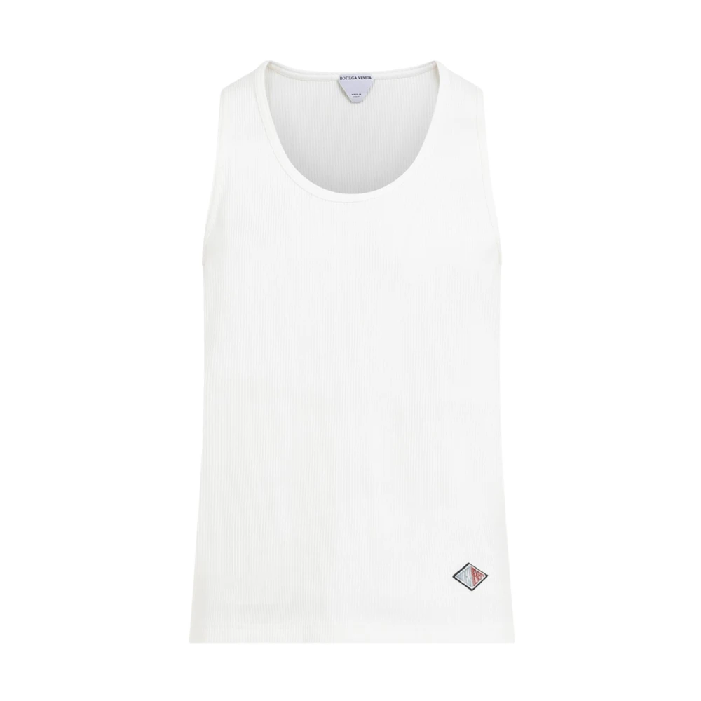 Bottega Veneta Klassieke Witte Tanktop White Heren