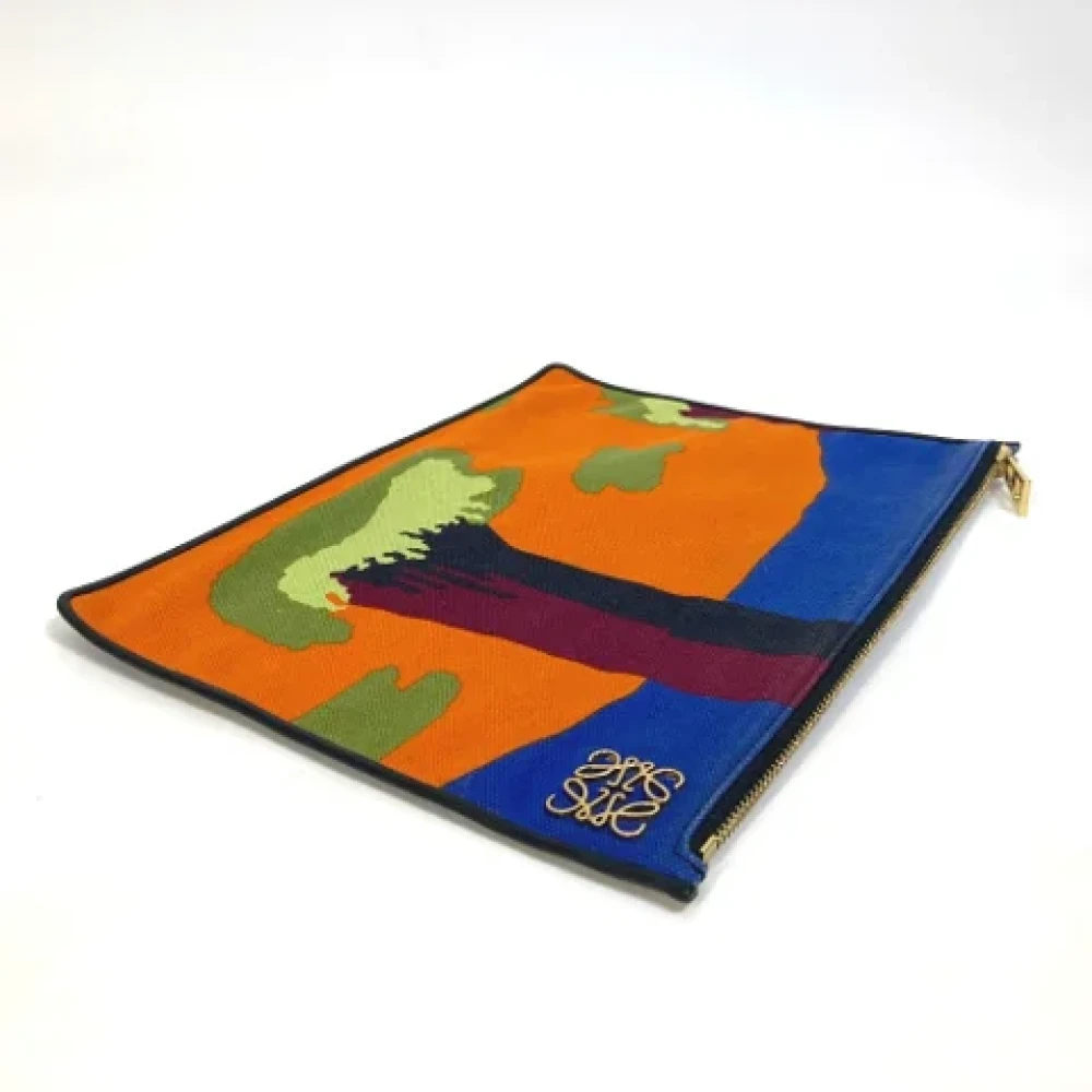 Loewe Pre-owned Fabric clutches Multicolor Dames