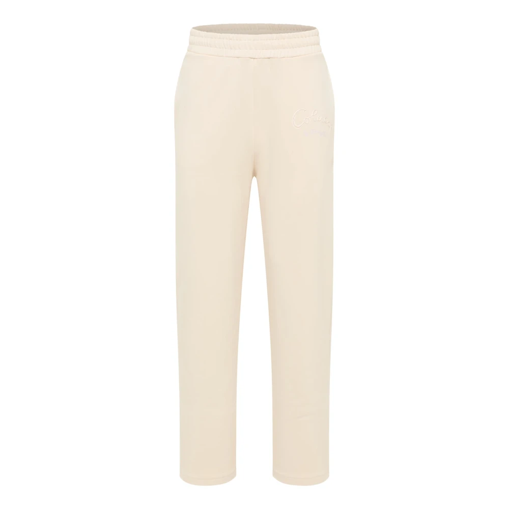 Carlo Colucci Men's Beige La Famiglia Joggers - Sweatpants - L - Trousers
