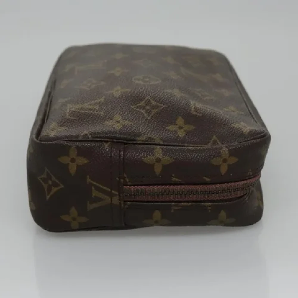 Louis Vuitton Vintage Pre-owned Canvas clutches Brown Dames