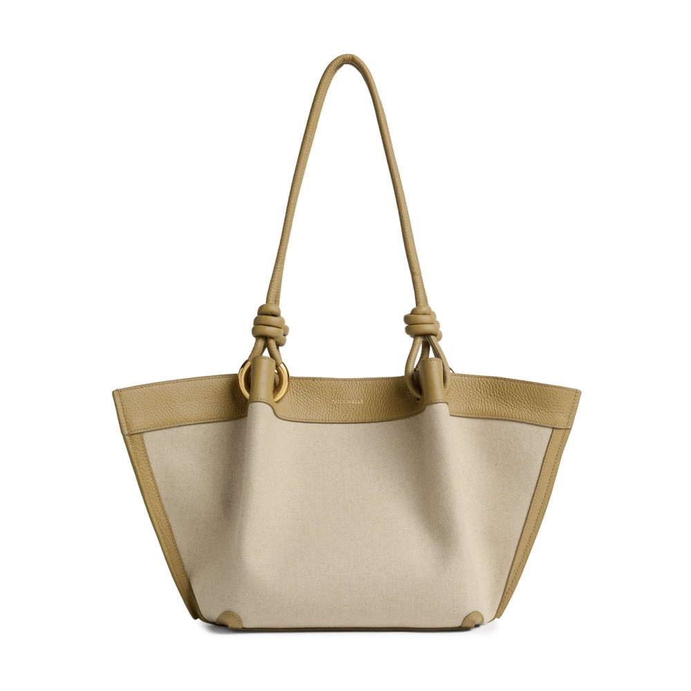 Coccinelle Women's Beige Shopping Bags, One Size, Finn Tote