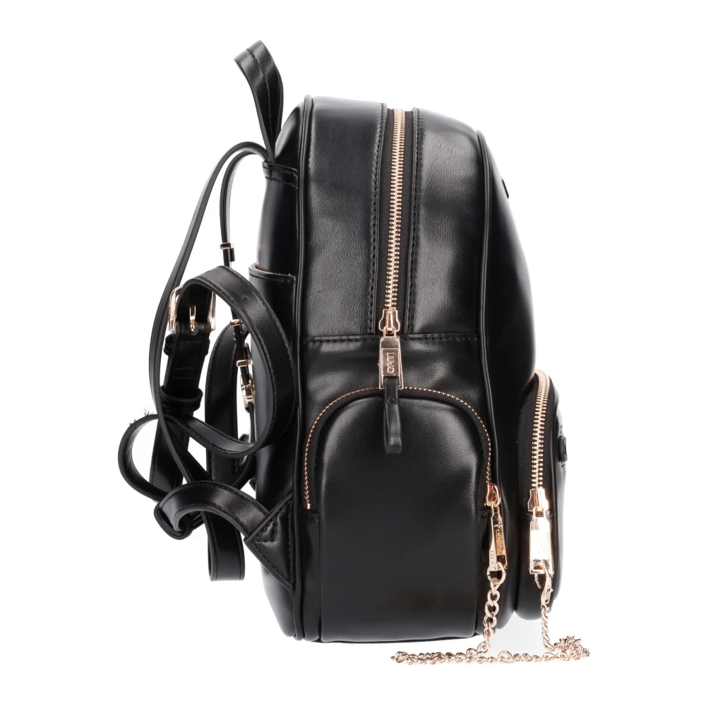 Liu Jo Stijlvolle Zwarte Bucket Bag Rugzak Black Dames