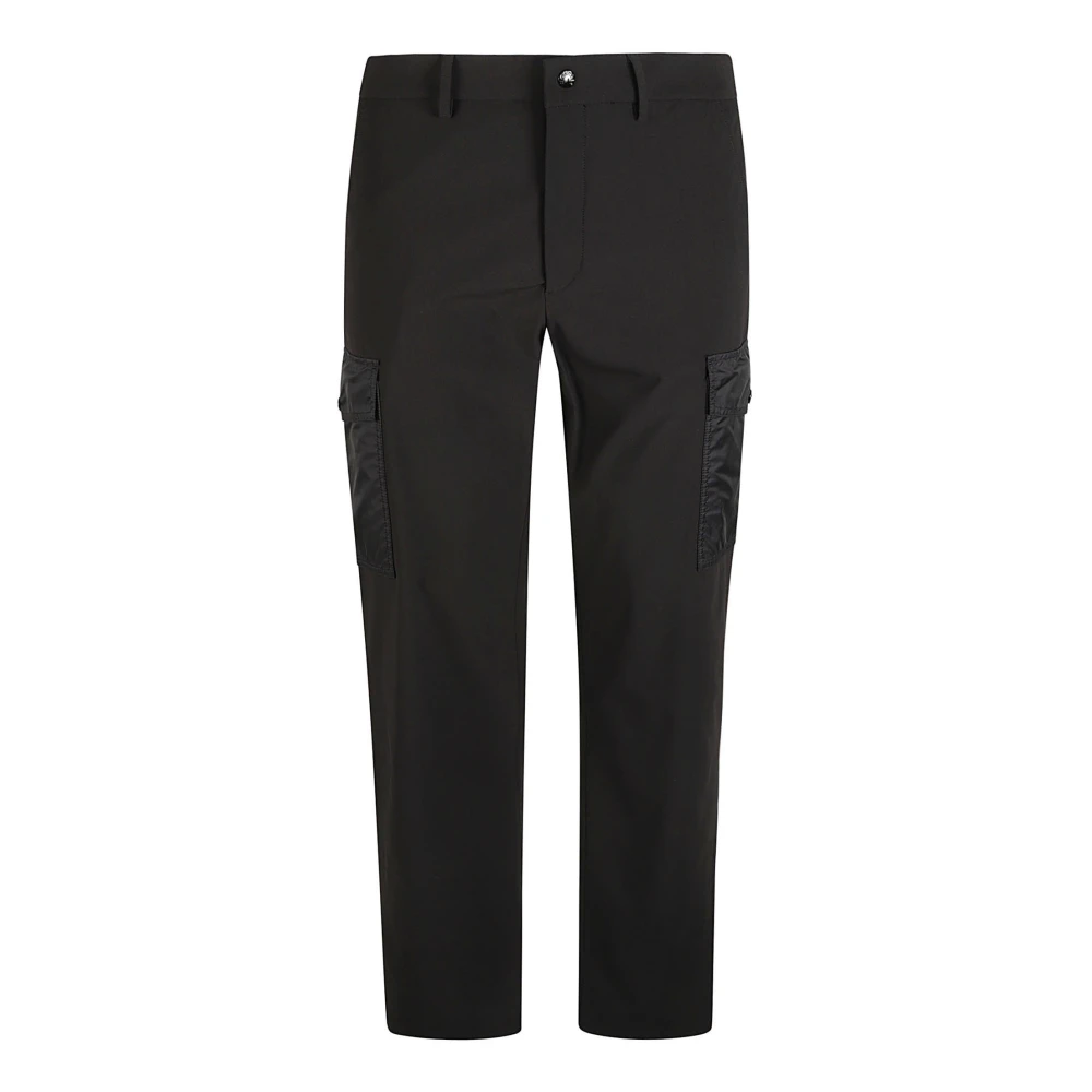 Moncler Cargo Broek Regular Fit Black Heren