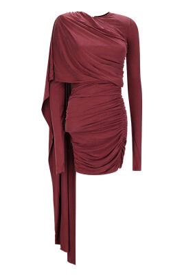 red-cape-style-mini-dress-in-suede-look-jersey