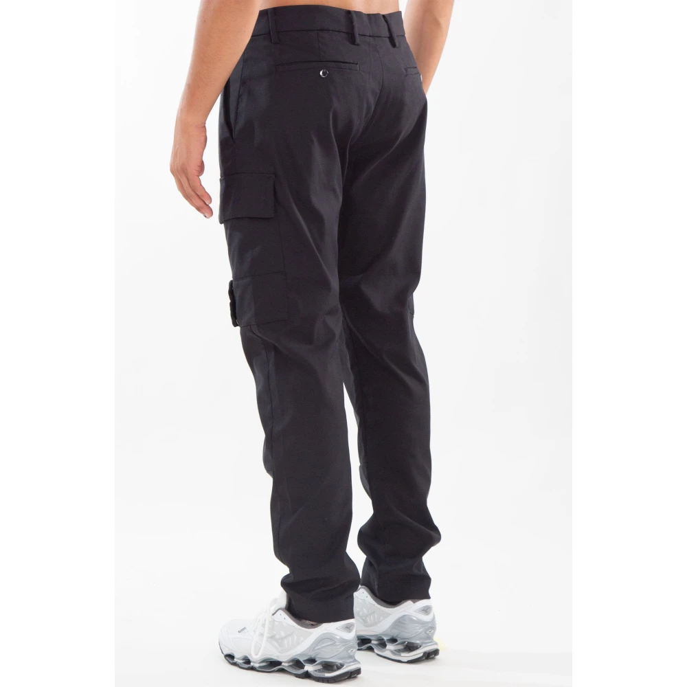 C.P. Company Panama Cargo Broek in Technische Stijl Black Heren