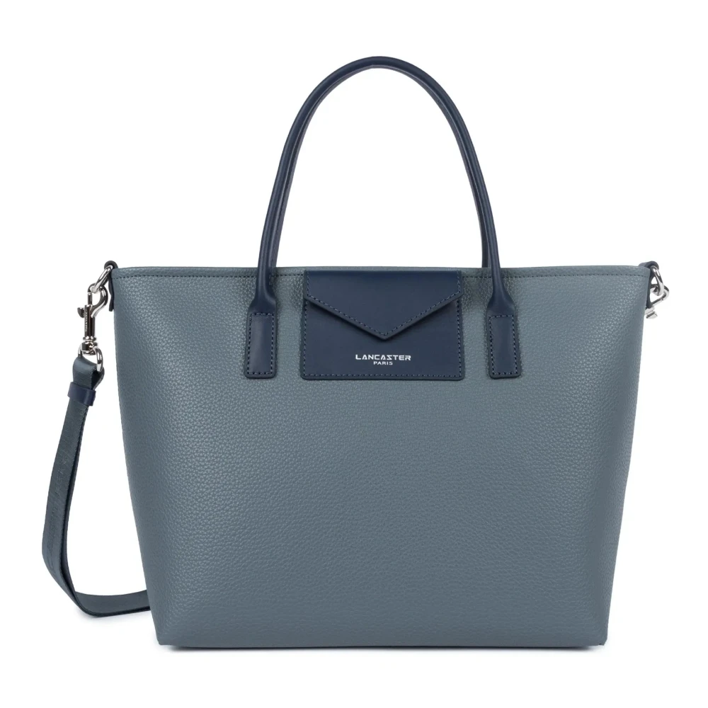 Lancaster Blue Shopping Bags, Female, One Size, Maya Double Tote