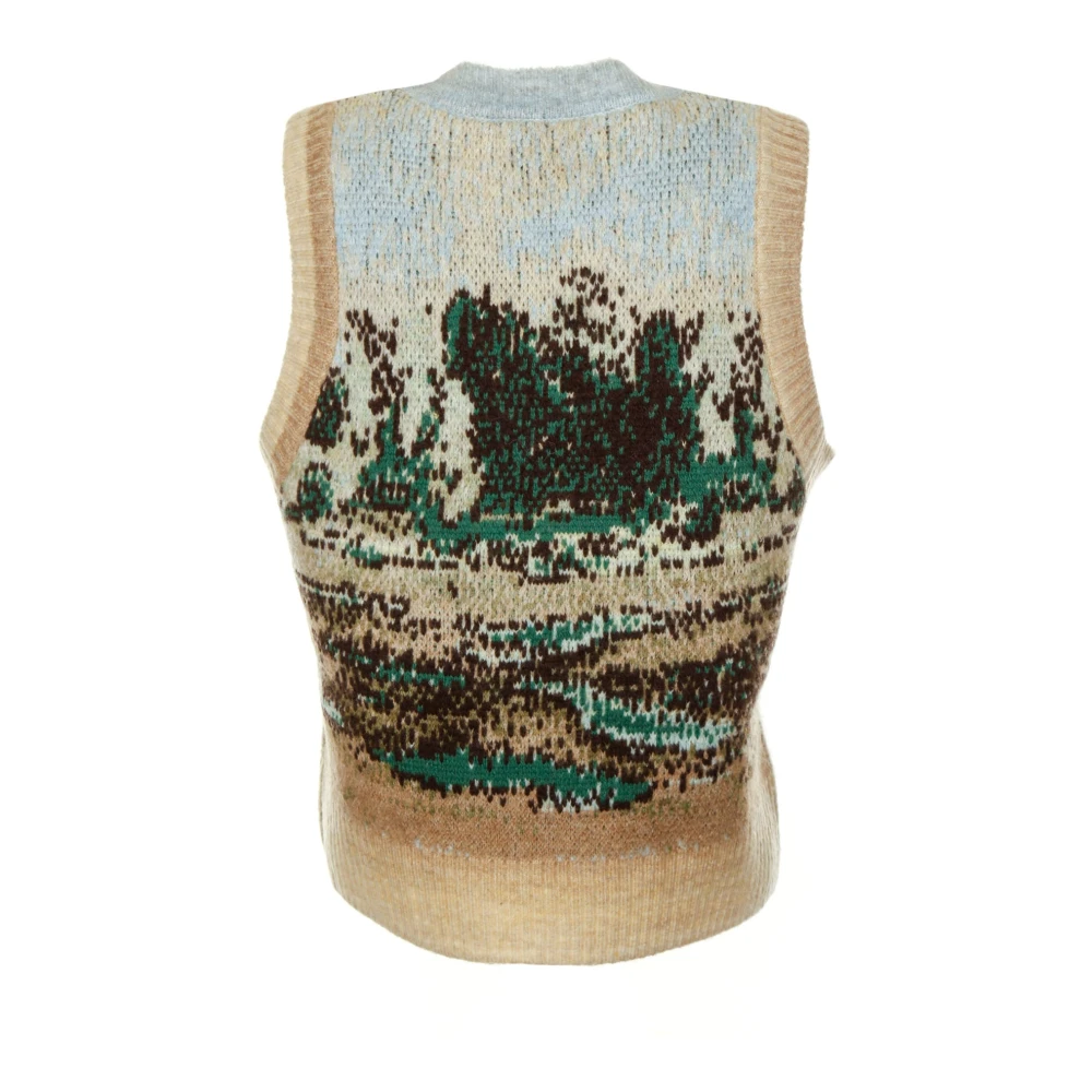 Munthe Ruimte Ribloze Trui Multicolor Dames