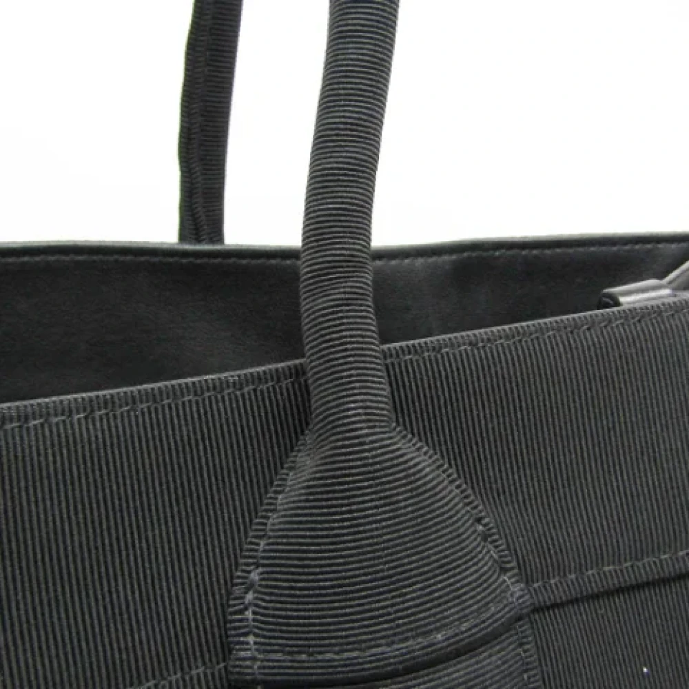 Salvatore Ferragamo Pre-owned Leather totes Black Dames