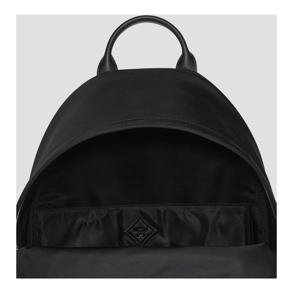 MCM Stark Rugzak gemaakt van gerecycled nylon Black Unisex