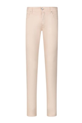 slim-fit-beige-bomullbyxor