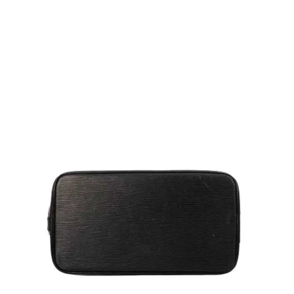 Louis Vuitton Vintage Pre-owned Leather handbags Black Dames