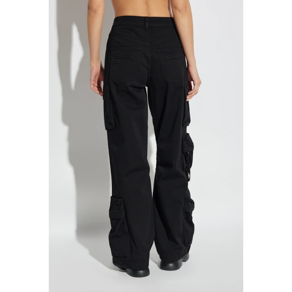 Gestuz Camolygz Cargo Broek Black Dames