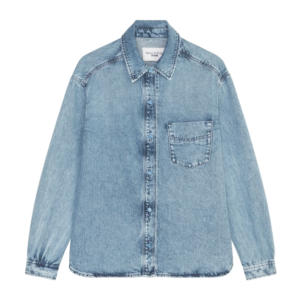 Marc O'Polo Jeans overshirt regular Blue Dames
