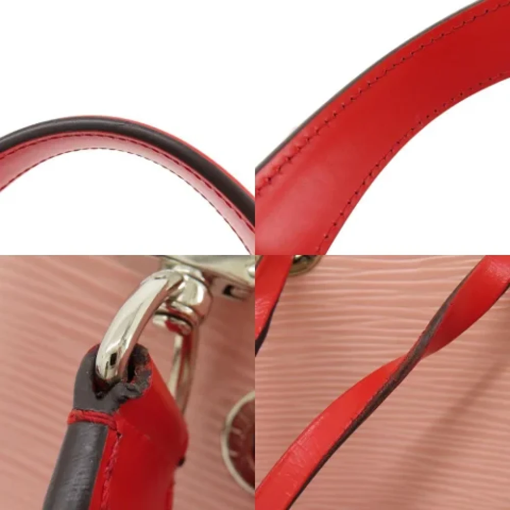 Louis Vuitton Vintage Pre-owned Leather handbags Pink Dames