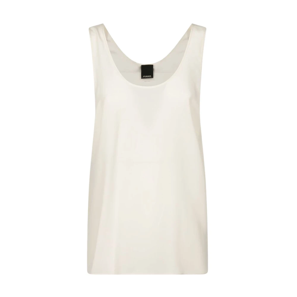 Pinko Tops Sin Mangas Tops Mujer Blanco M