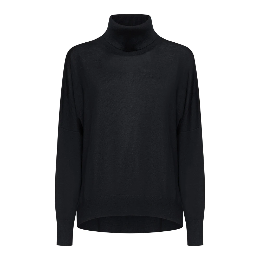Blanca Vita Women's Black Turtlenecks,, Jumper For Women 2XS