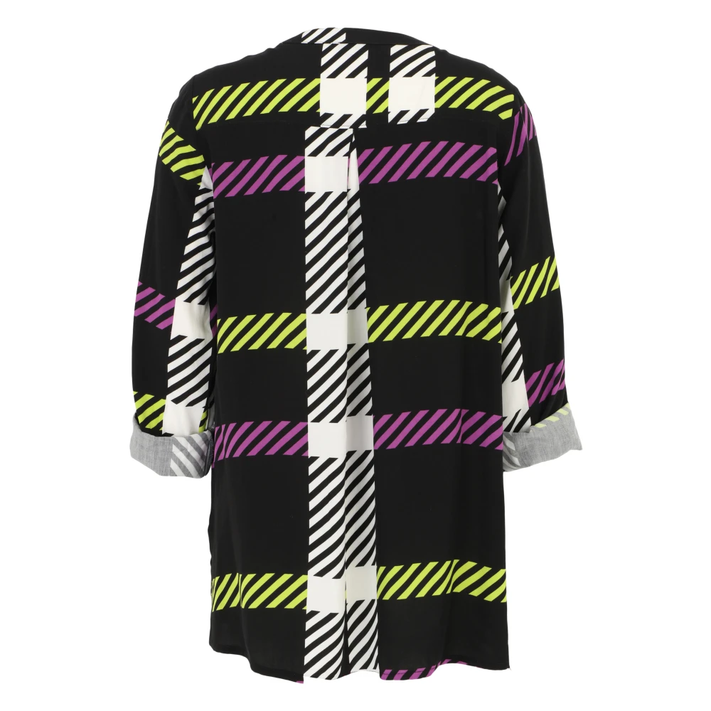 Doris S Casual Geruite Blouse Multicolor Dames