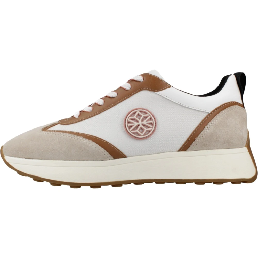 Geox D Amabel Sneakers Dames Schoenen Bruin