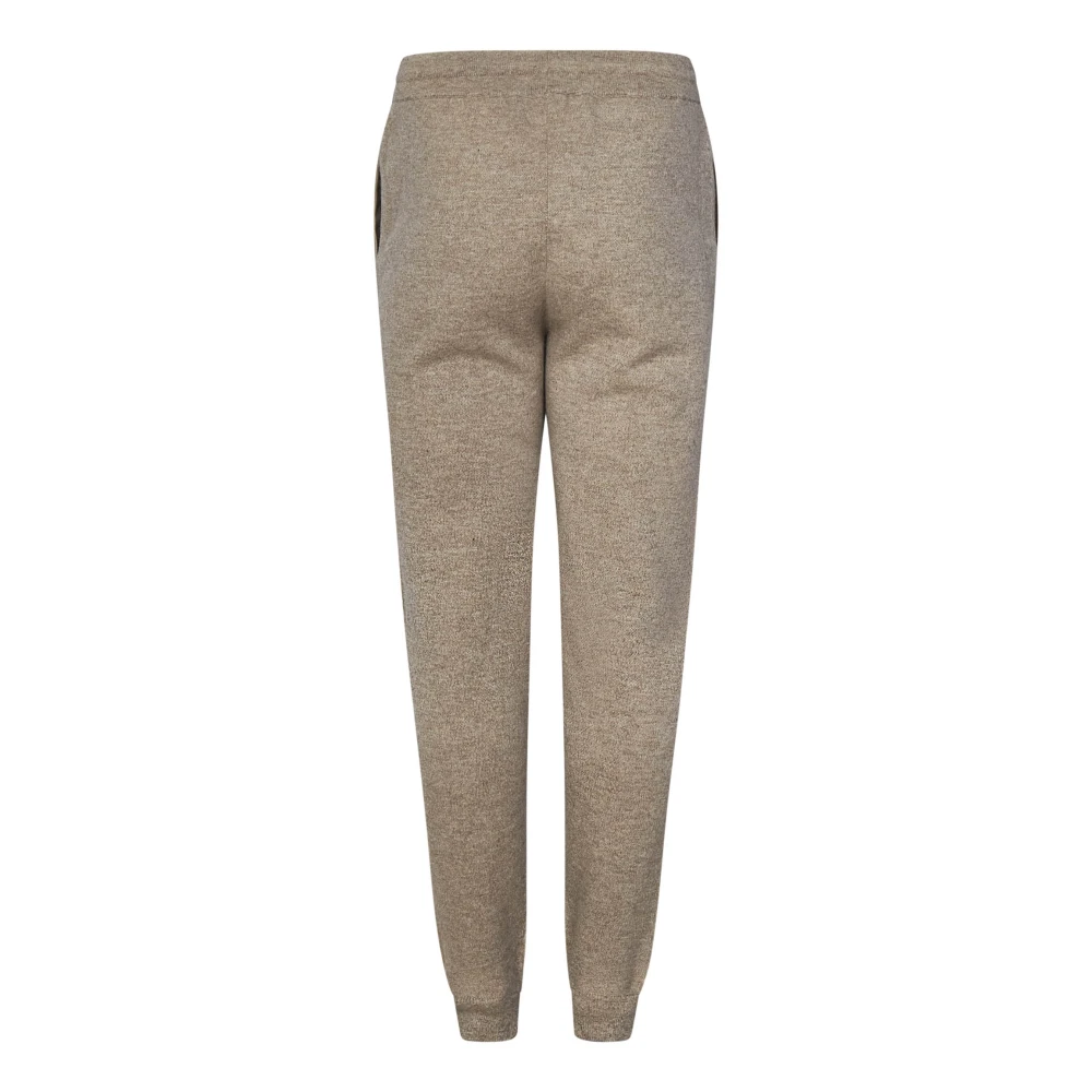Kiton Beige Kasjmier Trekkoord Broek Aw24 Beige Heren