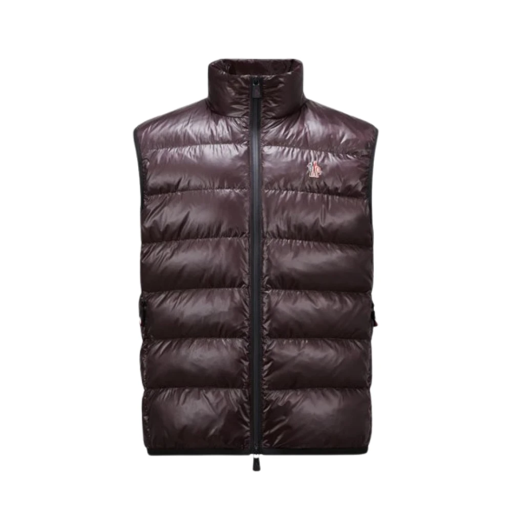 Moncler Gewatteerde Puffer Vest Red Heren