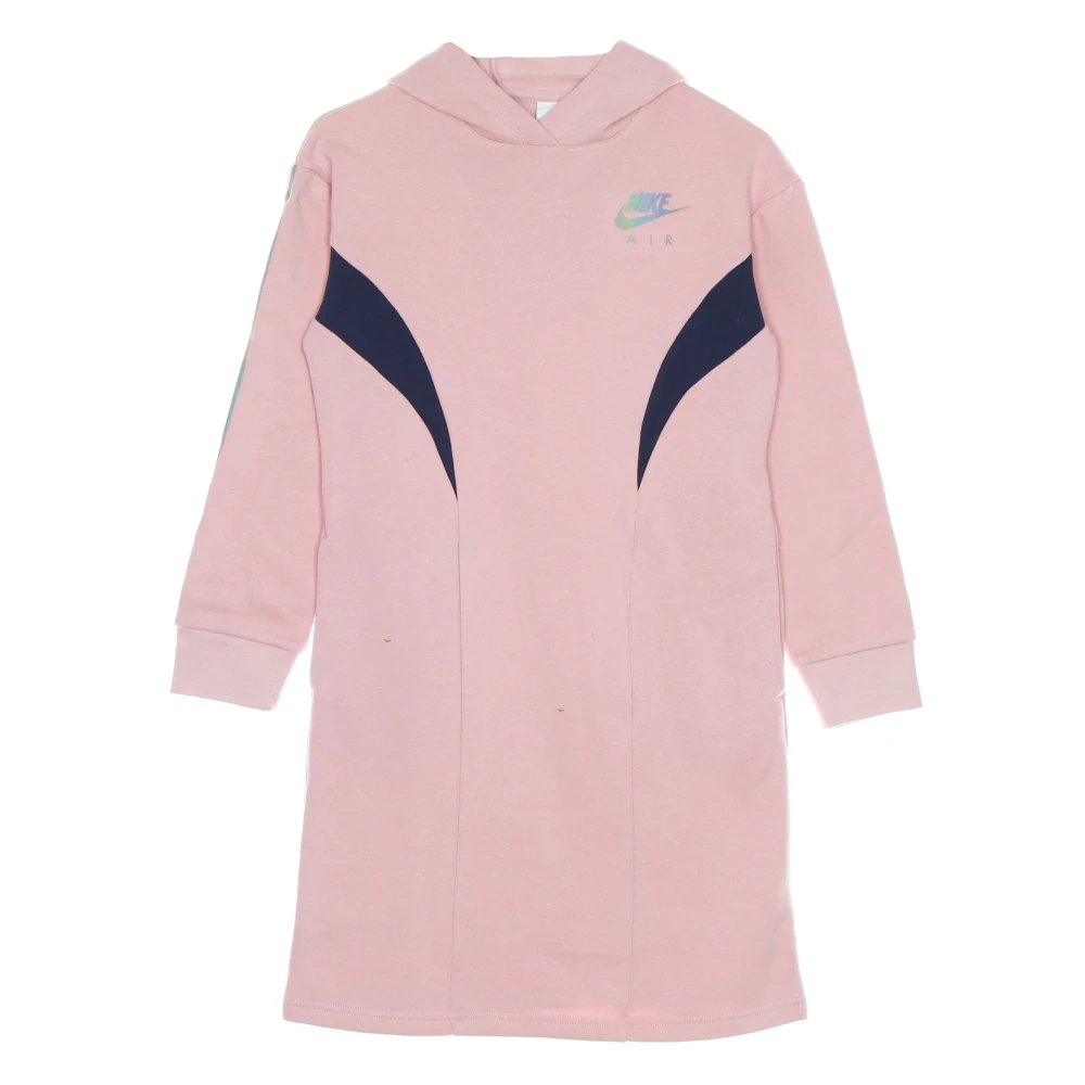 Nike Air Fleece Klänning Rosa Glasyr Pink, Flicka