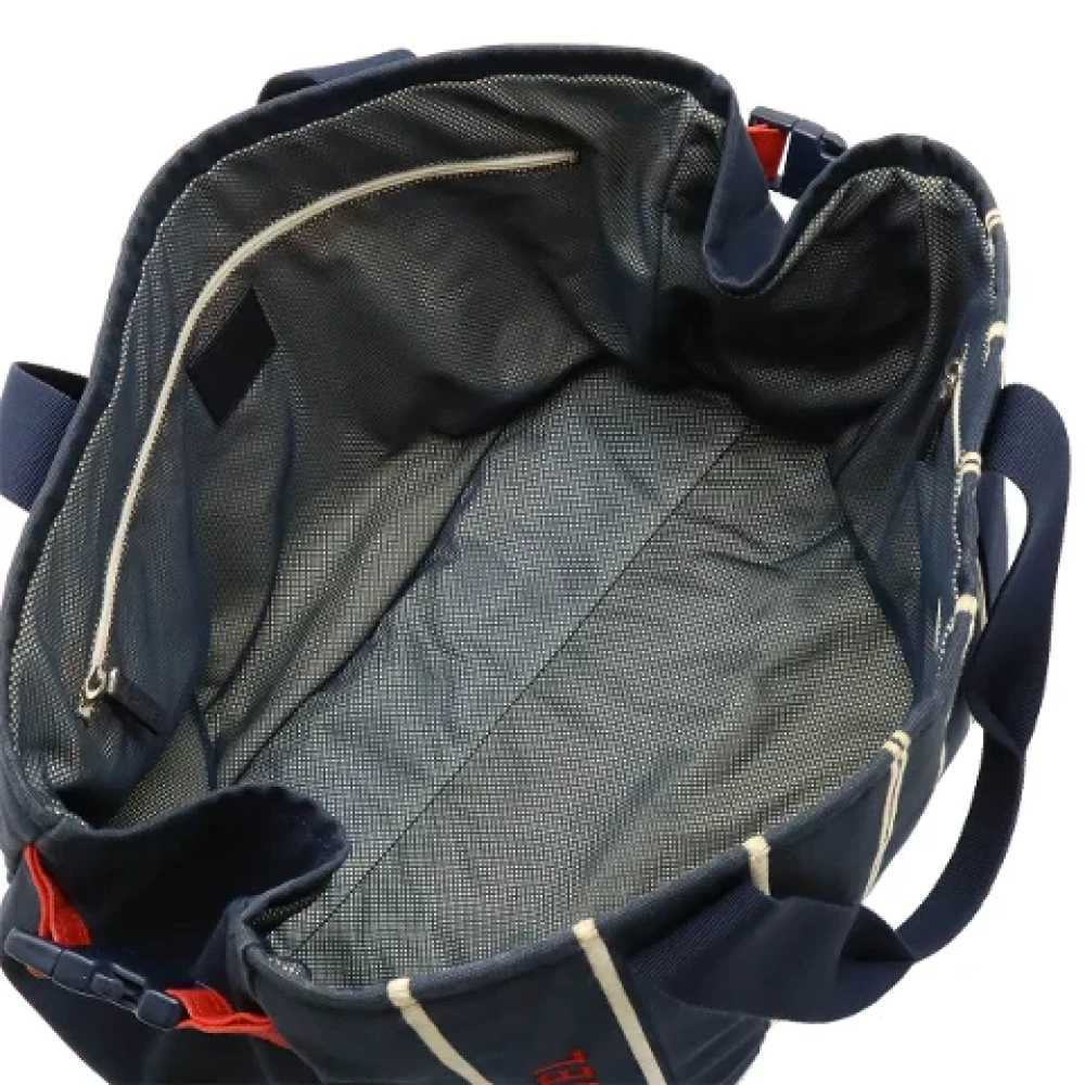 Chanel Vintage Pre-owned Canvas totes Blue Dames