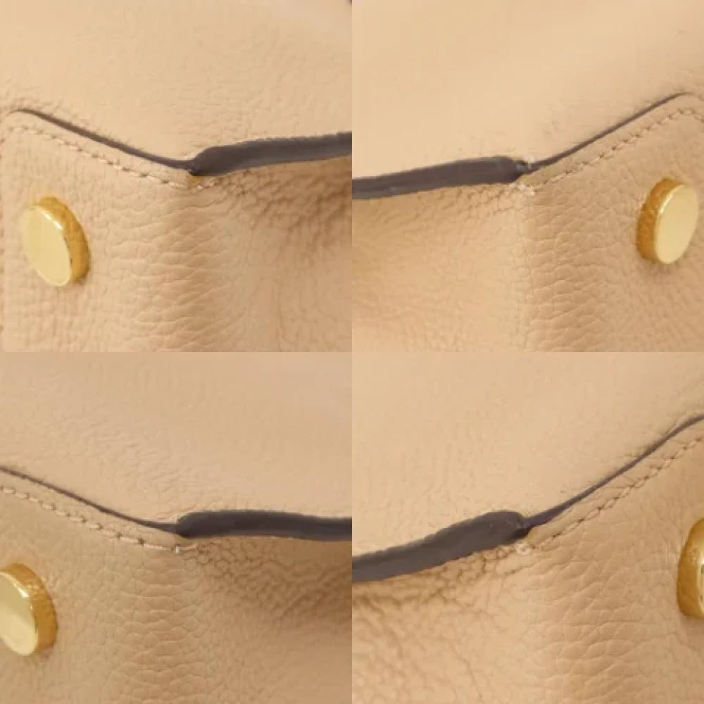 Michael Kors Pre-owned Fabric totes Beige Dames