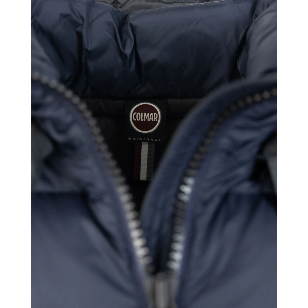 Colmar Sportieve Donsjas met Afneembare Capuchon Blue Heren