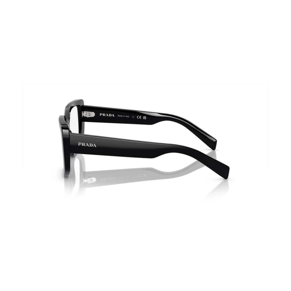 Prada Vlindervorm Zwarte Bril Black Dames