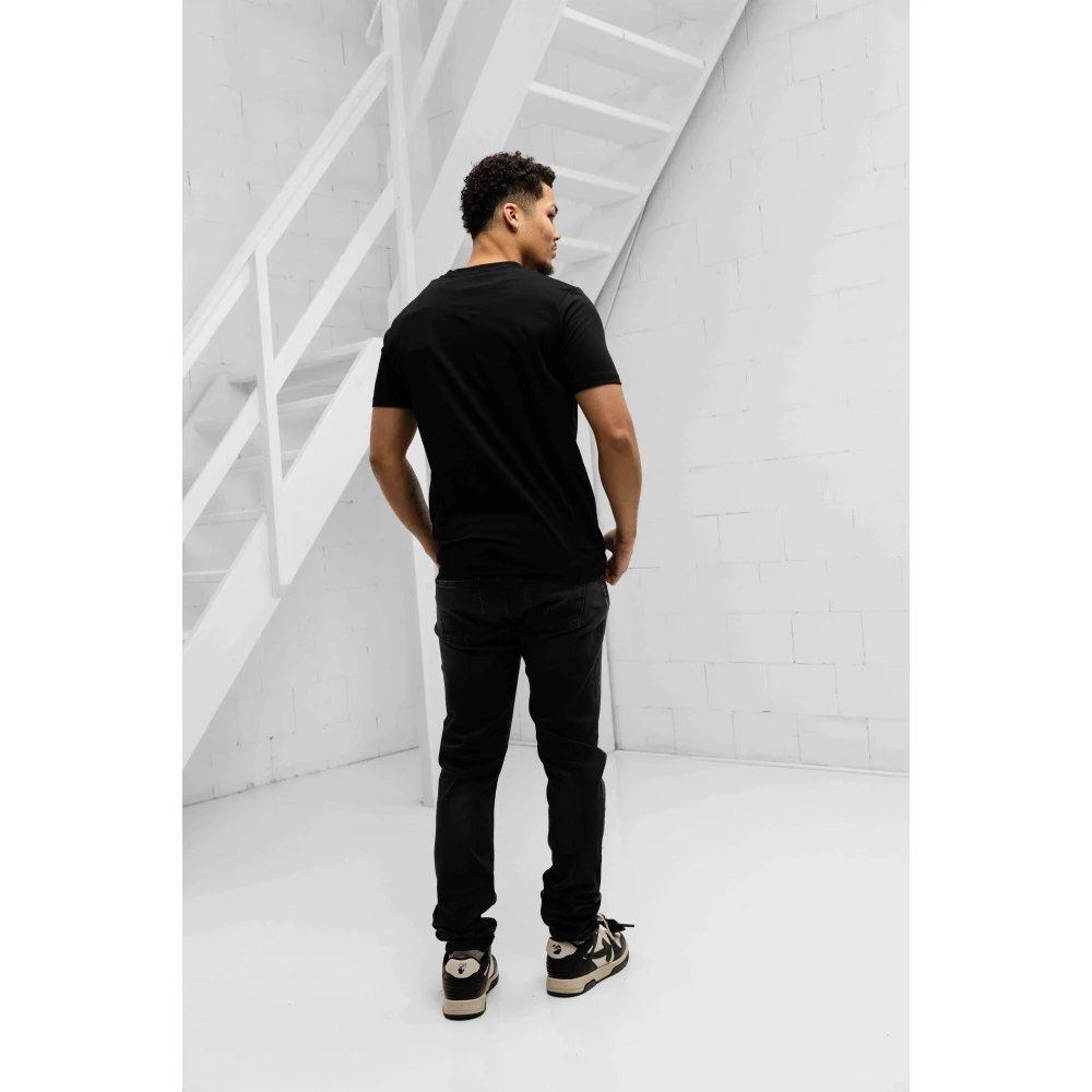 Iceberg 5D F02N Jersey T-Shirt Heren Zwart Black Heren