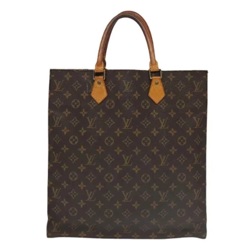 Louis Vuitton Vintage Pre-owned Canvas handbags Brown Dames