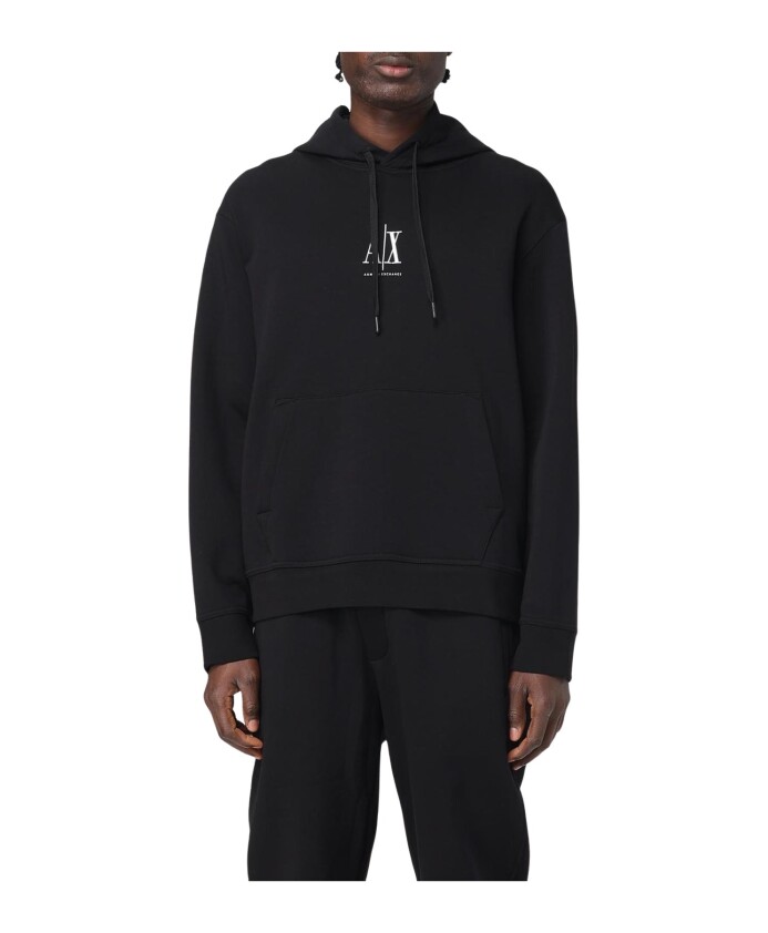 sweat-a-capuche-logo-noir