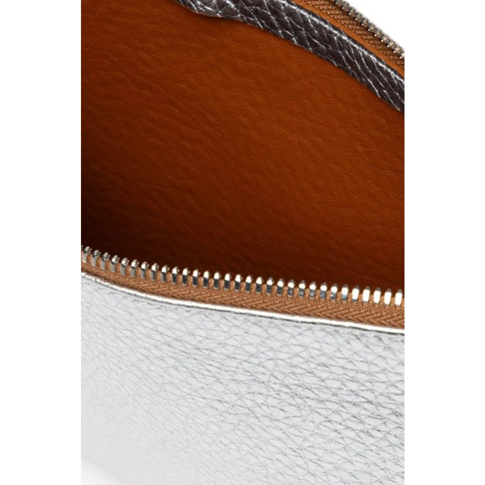 Gianni Chiarini Hermy Clutch Tas in Leer Gray Dames