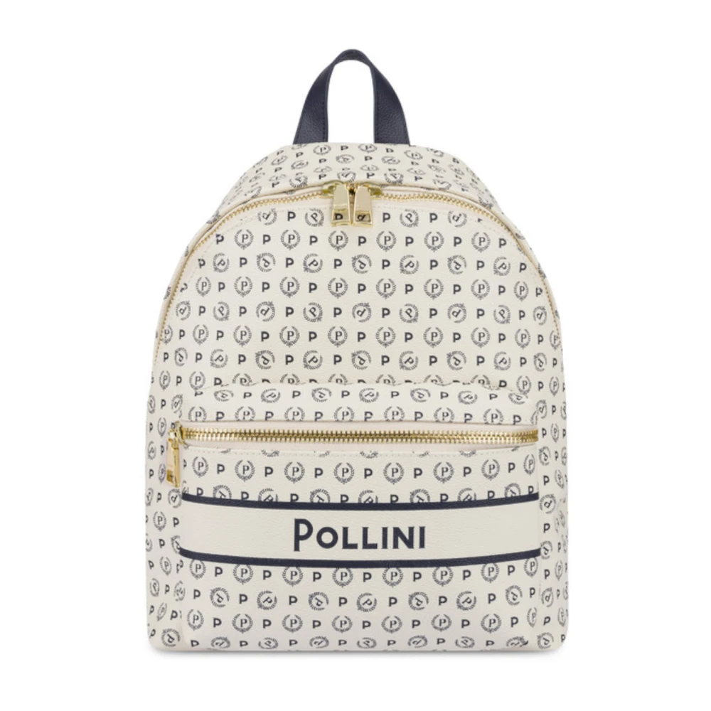 Pollini Women's White Off- Backpack Te8412pp02q4911a - Backpacks - One Size - Bags
