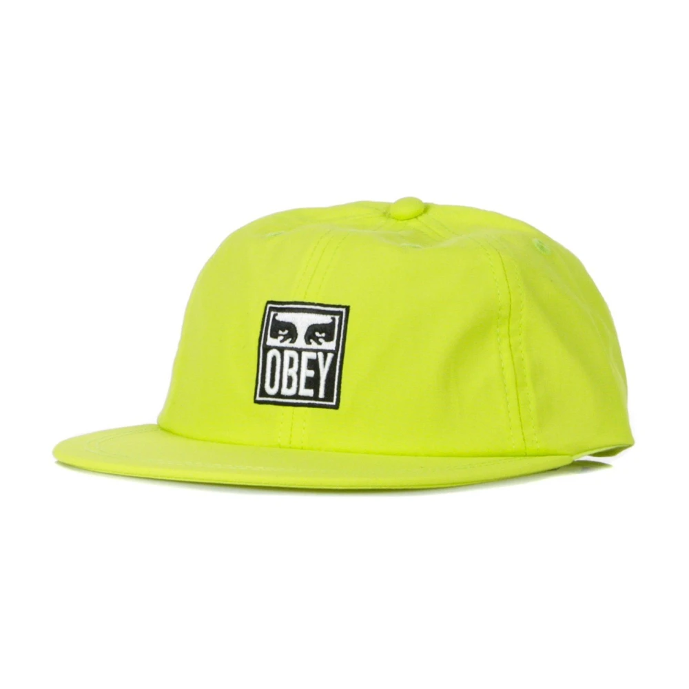 Obey Icon Eyes Strapback Pet Green Heren