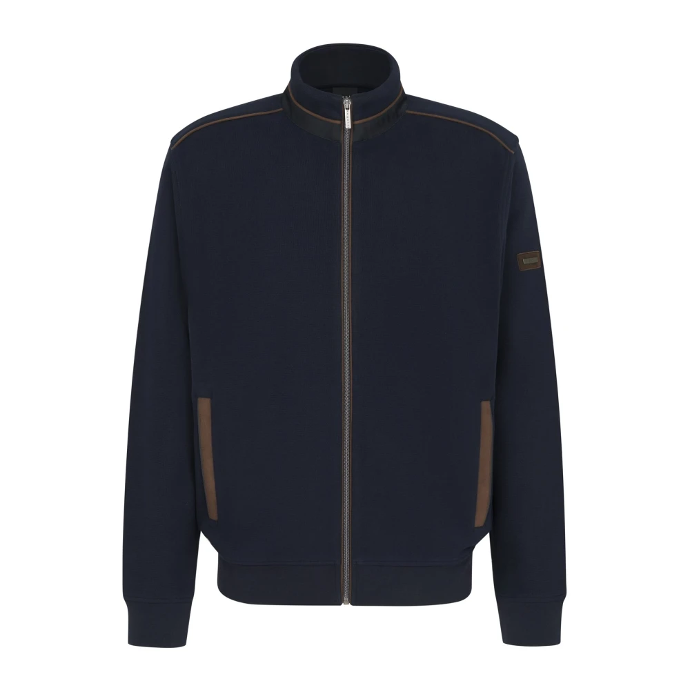 Bugatti Blauwe Vest Stijlvol Ontwerp Blue Heren