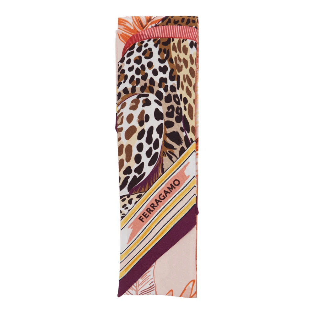 Ferragamo Donna Multicolor - Felindra Scarf - Accessories - E - One Size - Immagine 5