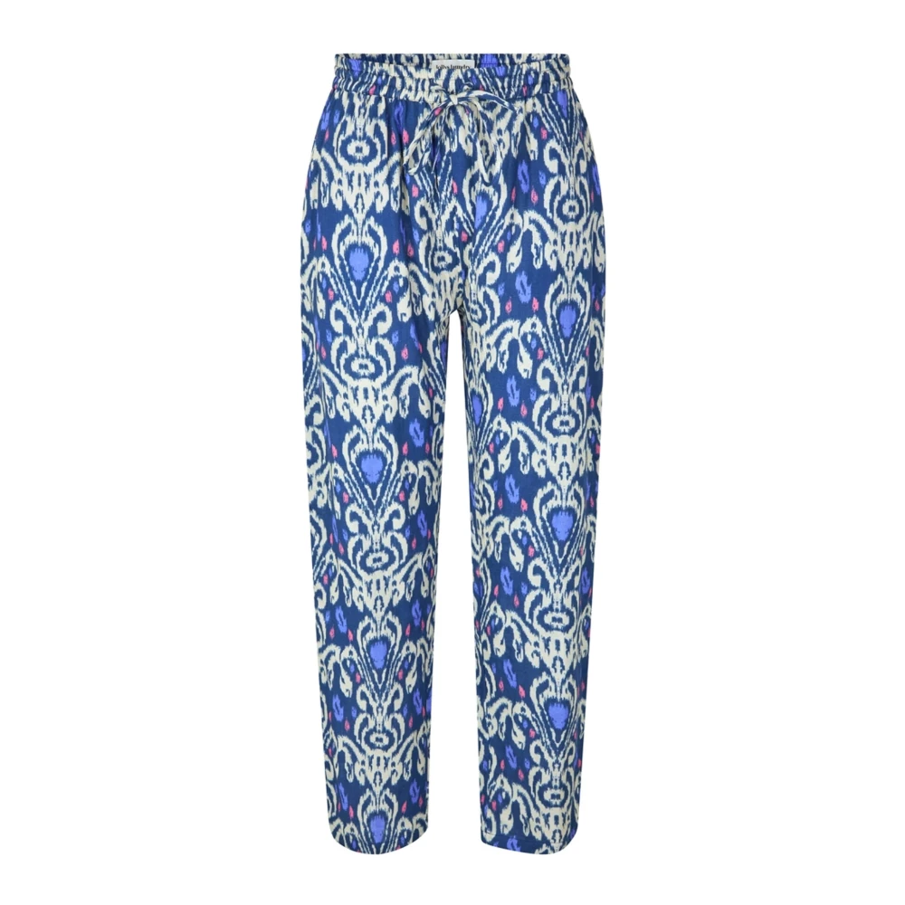 Lollys Laundry Stijlvolle Grafische Broek Multicolor Dames